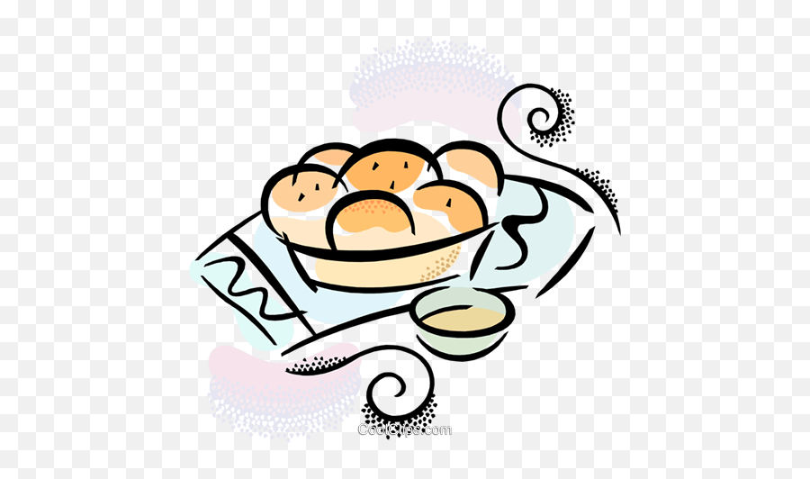 Fresh Baked Bread Royalty Free Vector Clip Art Illustration - Baked Bread Clip Art Png,Bread Clipart Png