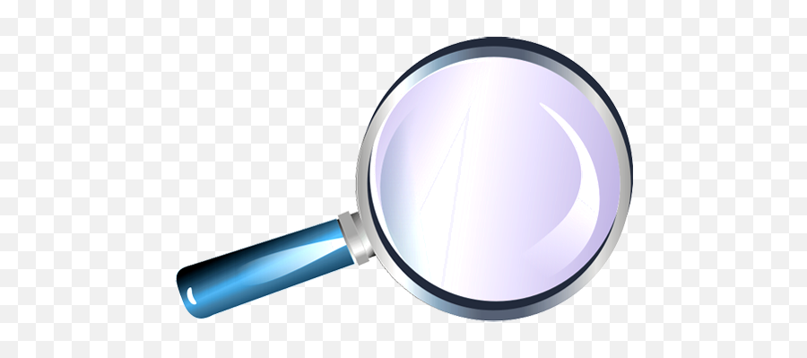 Zoom Free Images - Vector Clip Art Online Blue Magnifying Glass Png,Magnifier Icon Vector