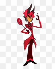 Surprising Shared Actors - Drawception Forums Alastor Hazbin Hotel png