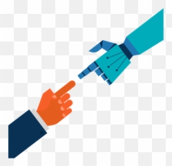 Premium Robotic Arm Illustration Pack From Science - Hand Human Logo png