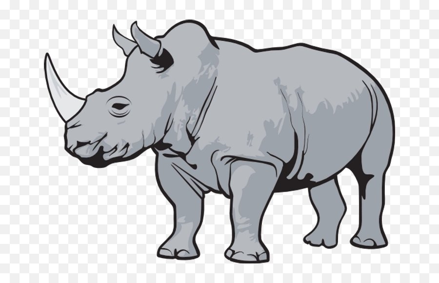 Rhino Clipart Png - Rhino Clipart,Rhino Png