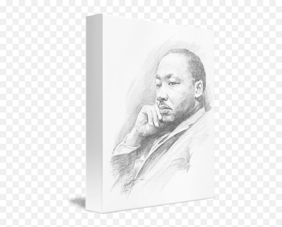 Martin Luther King Jr By Mei He - Sketch Png,Martin Luther King Jr Png