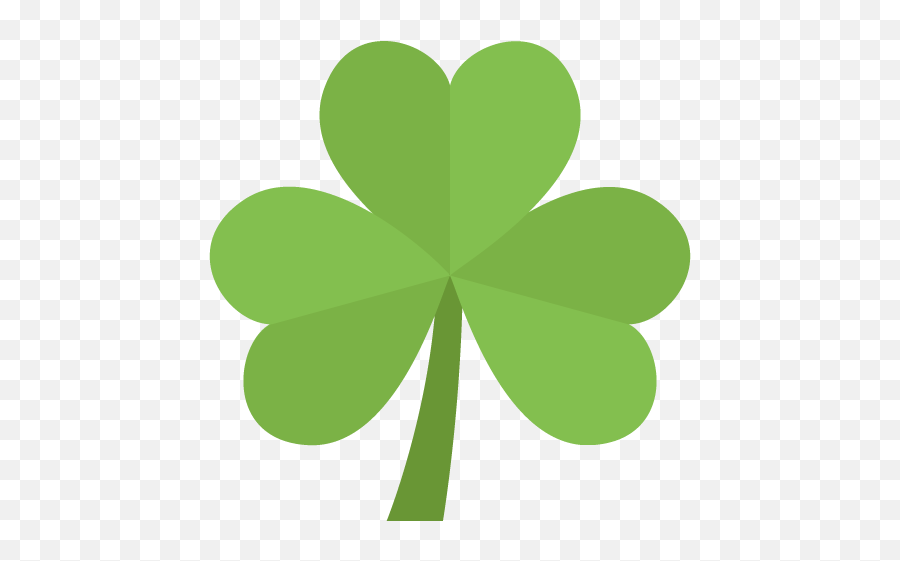 Shamrock Emoji For Facebook Email U0026 Sms Id 1532 - Four Leave Clover Emoji Png,Shamrock Png