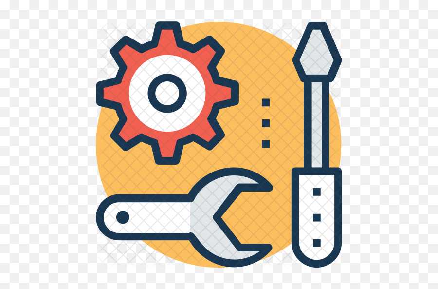 Maintenance Icon Of Colored Outline - Decision Support System Png,Maintenance Png