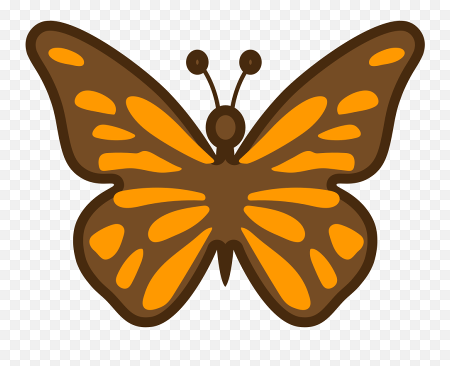 Clipart Butterfly - Butterfly Favicon Png,Mariposa Png