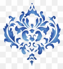 Arabesco Caneta Bic - Png Full Size PNG Download Stencil