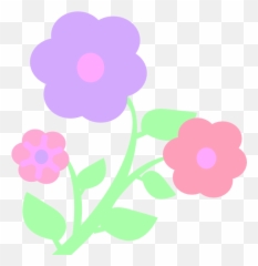 Pastel Cartoon Png 2 Image - Flower Clipart