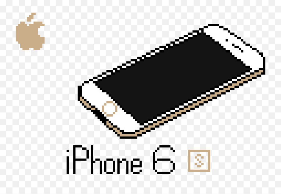 Iphone 6s Pixel Art Maker - Iphone En Pixel Art Png,Iphone 6s Png