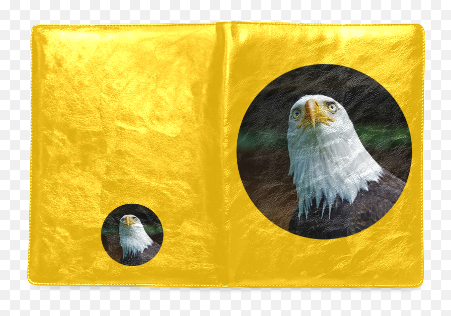 American Bald Eagle Head 008 02 Custom Notebook B5 Id D615143 - Painting Png,Eagle Head Logo
