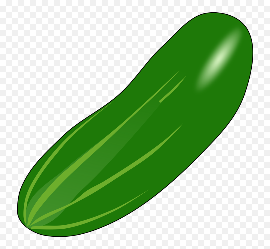 Library Of Zucchini Graphic Black And - Timun Vector Png,Zucchini Png