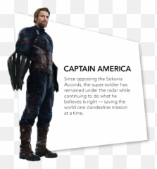 What Do These Avengers Infinity War Character Bios Tell Us - Avengers Infinity War Captain America Name Png,Infinity War Logo Png