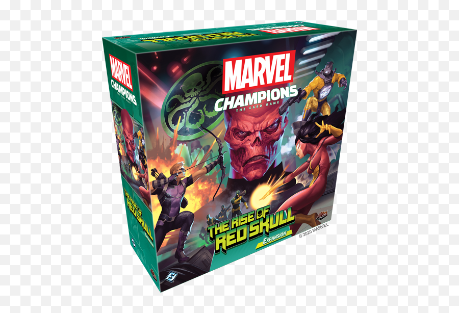 The Rise Of Red Skull Brings Marvel Champions Its First - Marvel Champions Card Game Expansions Png,Red Skull Png