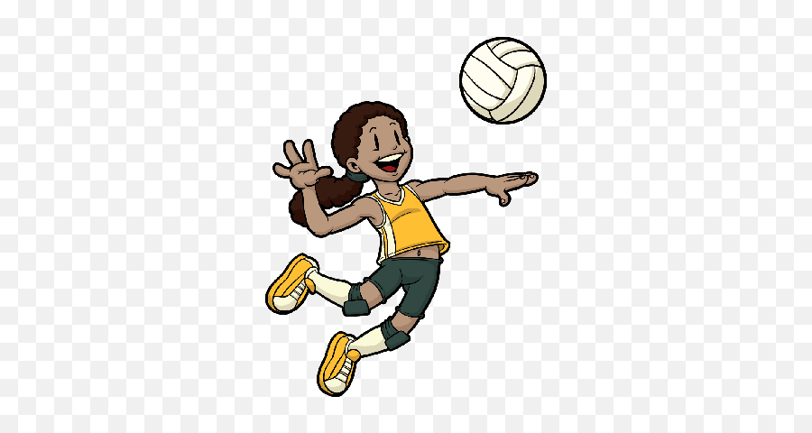 Volleyball Player Png Transparent - Girl Playing Volleyball Clipart,Volleyball Player Png