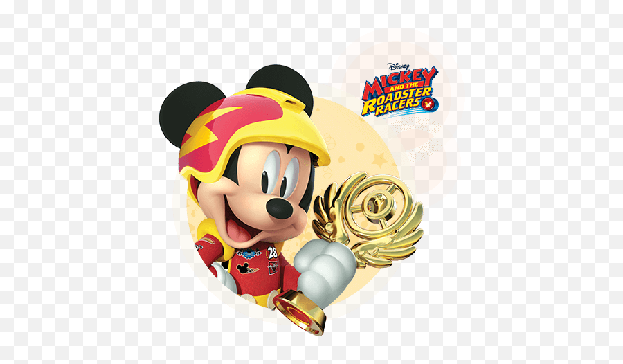 Disney Character Logo Posted - Mickey And The Roadster Racers Mickey Png,Disney Character Png