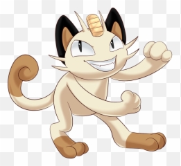 Meowth Normal Transparent Png Clipart - Cartoon,Meowth Png