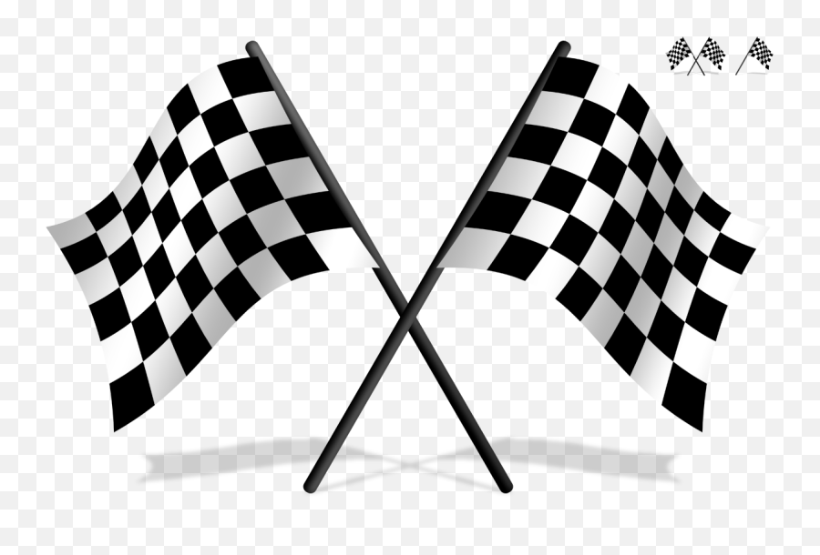 Dirt Track Png Picture 572812 - Racing Black And White Flag,Race Track Png