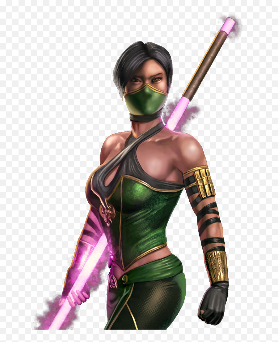 Download Drawing Woman Mortal Kombat Girl - Jade Mortal Jade Mortal Kombat Png,Mortal Kombat X Logo