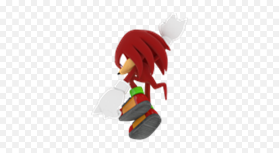 Knuckles The Echidna 3d Model - Cartoon Png,Knuckles The Echidna Png
