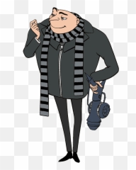Gru De Mi Villano Favorito - Despicable Me Gru Patch Png,Gru Png
