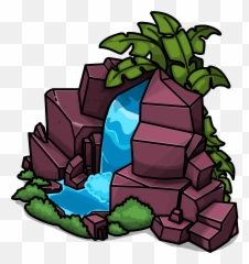 Waterfall Sprite 002 - Clip Art Png Download Full Size Stone Clipart