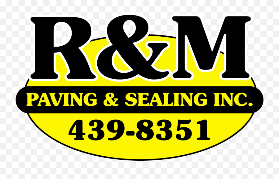 R And M Paving Sealing U2013 Lockport Ny - Clip Art Png,M&m Logo