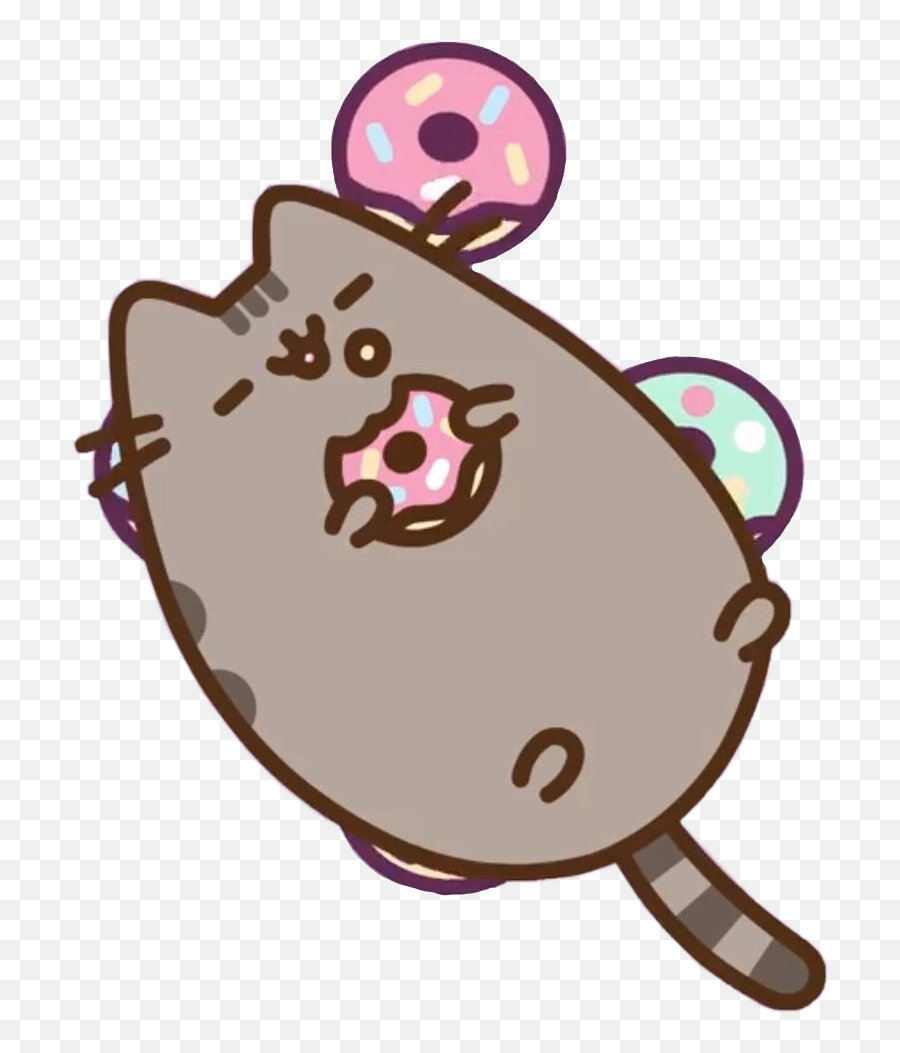 Pusheencat Cat Donuts Pringles - Pusheen Cat Png,Pusheen Transparent