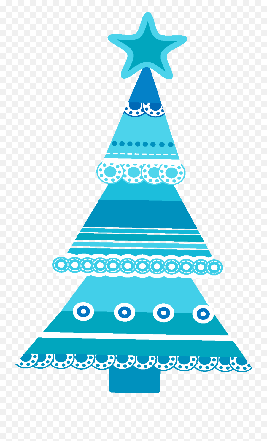 Clip Art Blue Christmas Tree - Estrategias Para Una Clinica Png,Christmas Tree Clip Art Png