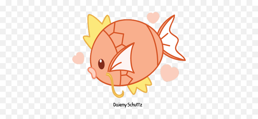 Daieny - Chibi Magikarp Png,Magikarp Png