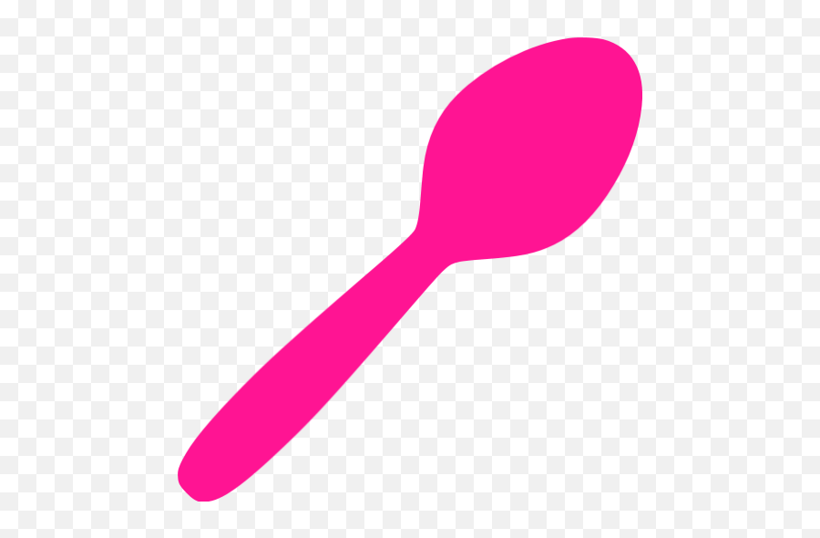 Deep Pink Spoon Icon - Clip Art Png,Spoon Png