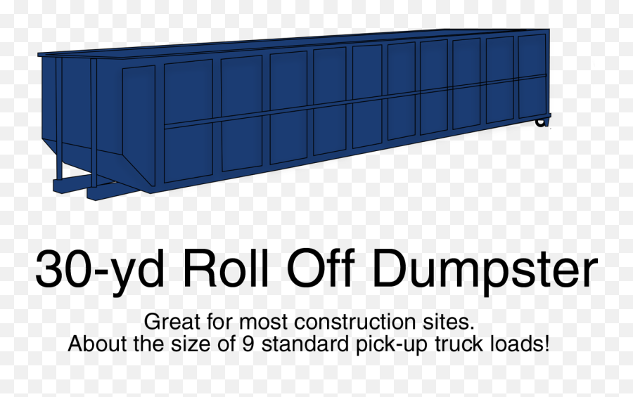 Residential Roll Off Dumpsters - Walsh Construction Png,Dumpster Png