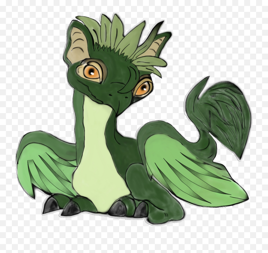 Cutie Pie Baby Green Dragon Free Stock - Dragon Png,Green Dragon Png