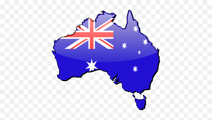 Download Hd Australia Flag Clipart Png - Australia Map Flag Australia Becomes A Nation,Australia Flag Png
