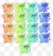 P2u Chibi Adoptable Baseslineart Lioden - Clip Art Png,Devil Horns Png