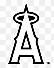 Download Anaheim Angels Logo Black And - Los Angeles Angels Png,Angels Logo Png