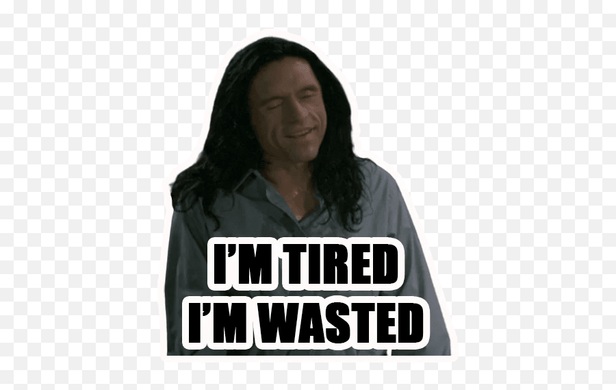 Tommy Stickers Set For Telegram - Task Force Png,Tommy Wiseau Png