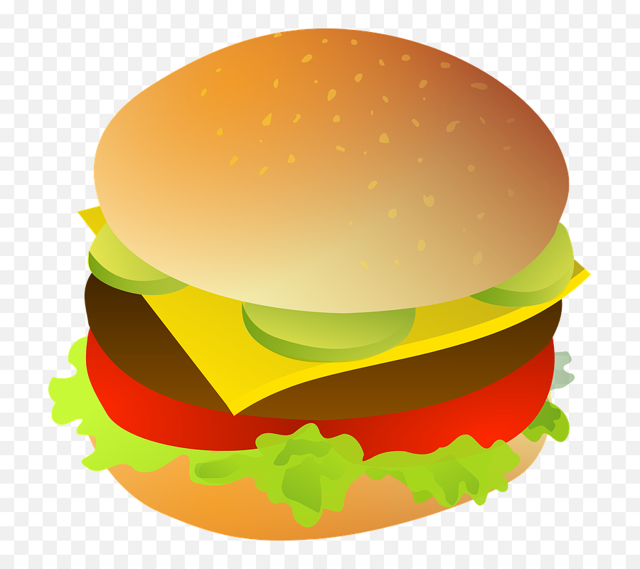Library Of 8 Bit Hamburgers Picture - Cheeseburger Clip Art Png,Hamburgers Png