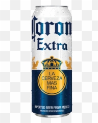 Corona Extra 24oz Can - Corona Extra 24 Oz Can Png,Corona Beer Logo
