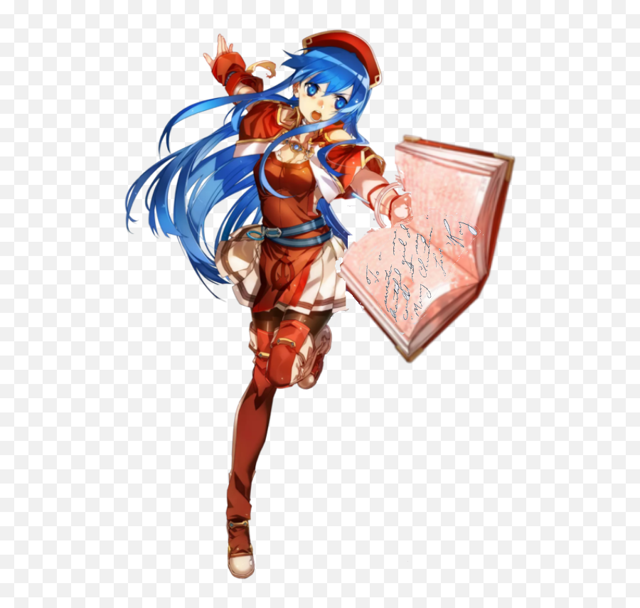 Roy Lilina Yearbook Book Message Fire - Fe Heroes Mages Png,Fire Emblem Heroes Png