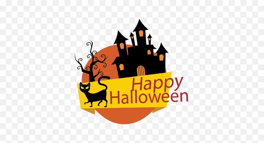 Download Hd Sticker Halloween Banner Messages - 10 Concurso De Fantasia Halloween Png,Happy Halloween Png