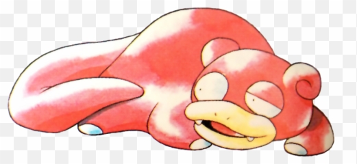 Download - Pokemon Slowpoke Original Art Png,Slowpoke Png