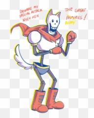 Great - All Types Of Papyrus Undertale Png,Undertale Papyrus Png