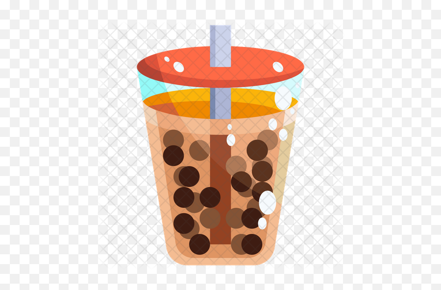Bubble Tea Icon Of Flat Style - Reserva Ecológica Costanera Sur Png,Boba Png