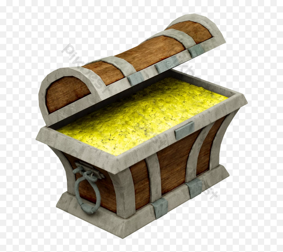 Gold Coin Treasure Chest Wealth Png Images Psd Free - Bird Supply,Treasure Chest Icon Png