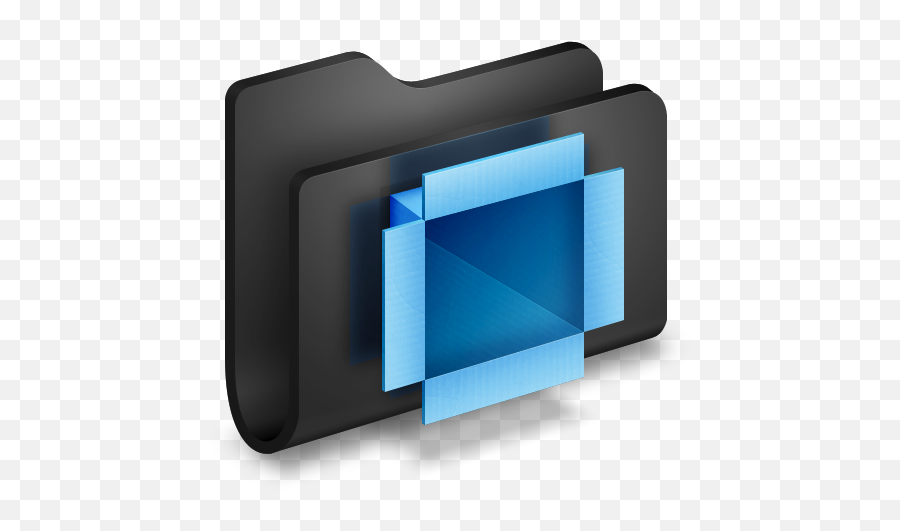 Dropbox Black Folder Icon - Dropbox Folder Icon Png,Orange Is The New Black Folder Icon