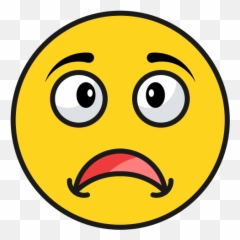 Depressed Disappointed Emoji Sad - Triste png