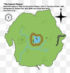 Lets Map Mystara 1981 Ii - Taboo Island Isle Of Dread png