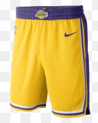 Lakers Logo Shorts - Lakers Jersey Short png