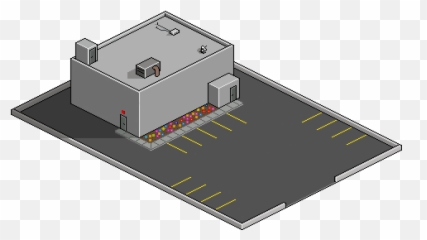 Warehouse Building Icon Png Pixel Pixeljoint - Vertical
