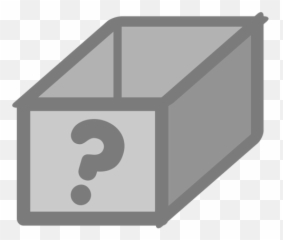 Black Box Icon Public Domain Vectors - Box Cartoon Png