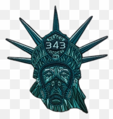 Mr X Label - GZila Designs Statue Of Liberty Patch png